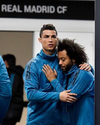 Marcelo x CR7   : @marcelotwelve & @cristiano