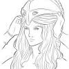 Athena coloring page from greek mythology category. 1