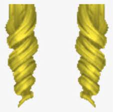 Curly Blonde Hair Blonde Hair Extensions Roblox Png Image Transparent Png Free Download On Seekpng