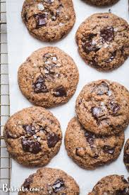 Line a rimless cookie sheet with parchment paper for easy cleanup. Paleo Chocolate Chip Cookies With A Vegan Option Bakerita