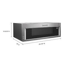 1000 watt low profile microwave hood