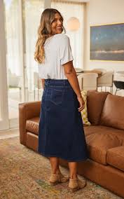 Peyton Light genuine Wash Slit Denim