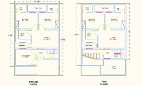 7 Marla House Design Plan Home Design Plans House Plans House Map