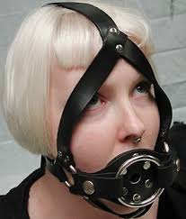 TRAINER BALL GAG WITH DILDO RING