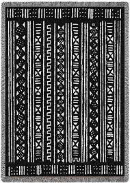 Amazon Com Pure Country Weavers African Mud Cloth Design Woven Throw Blanket Cotton Usa 70x50 Home Kitche In 2020 Woven Throw Blanket African Mud Cloth Mud Cloth