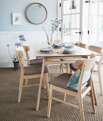Dining Room Ideas Inspiration Scandinavian Style Blue Dining Room With Scandinavian Light Wood Din Light Wood Dining Table Dining Room Blue Wood Dining Table