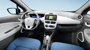 Renault Zoe Interior E Auto Elektrisches Auto Elektroauto