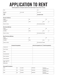 Free printable job application form. Application To Rent Fill Out And Sign Printable Pdf Template Signnow