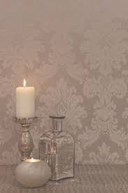 You can take inspiration from just everything around you. Stunning Silver Damask Wallpaper Design By Arthouse Silver Wallpaper Living Room Room Wallpaper Damask Wallpaper