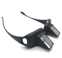 vinmax Bed Prism Spectacles Horizontal Mirror Lazy Readers Glasses 90  Degree Prism Glasses for Laying Down Reading and Watching TV - New Upgrade