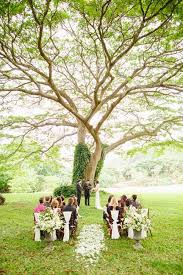 The National Tropical Botanical Gardens Kauai Wedding Outdoor Wedding Ceremony Tree O Small Garden Wedding Outdoor Wedding Ceremony Garden Weddings Ceremony