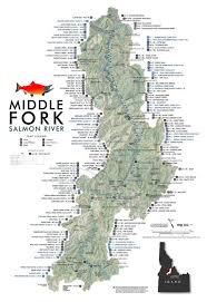 The middle fork of the salmon river runs right up the gut of the frank church wilderness, the largest roadless area in the lower 48 and home to 2.5 million. Middle Fork Salmon River Idaho Middle Fork Salmon River Middle Fork Salmon River
