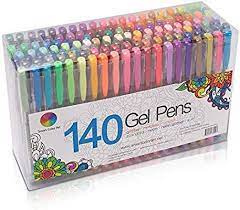 Amazon Com Smart Color Art 140 Colors Gel Pens Set Gel Pen For Adult Coloring Books Drawing Painting Wr Arte Colorido Libro De Colores Utiles Escolares Lindos