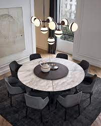 Dining room round modern tables. Concorde Round Table D 137 Marble Top Round Dining Room Luxury Dining Room Modern Dining Room Tables