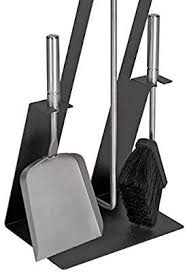 Lienbacher Kaminbesteck 3 Teilig Anthrazit Beschichtet Besteck Und Griffe Edelstahl Amazon De Garten Kaminbesteck Kamin Besteck