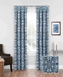 Islington 37 X 95 Panel Indigo Curtains Blackout Curtains Window Curtains