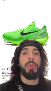 KOBE 6 GRINCH FOOTBALL CLEATS DROPPING THIS YEAR! COP OR DROP? #greenscreen  #sneakerheads #kobebryant #kobe8venicebeach #kobe8 #mambaday  #mambamentality #snkrs #nba #basketballshoes #kobesneakers ...