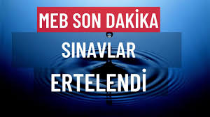 Meb haberleri en güncel gelişmeler ve son dakika haberler. Meb Son Dakika Sinavlar Ertelendi Youtube