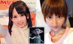 Japanese porn star's plastic surgery obsession leaves her looking 'like  Dobby the Harry Potter elf' | Daily Mail Online