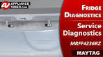 Maytag Refrigerator - How to enter unit into Service ...