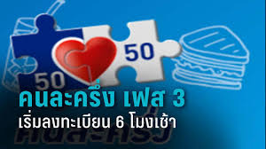สำหรับโครงการคนละครึ่งเฟสที่ 1 และ เฟสที่ 2 ที่เวลานี้ ประชาชนชาวไทย ได้ทำการลงทะเบียนไป. R7slbaykamztgm