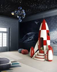 Decorate your kid's bedroom with space theme. Delightfull Space Themed Bedroom Kid Room Decor Kids Bedroom Furniture