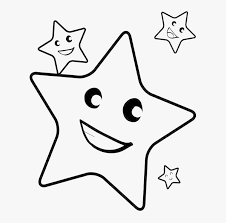 These alphabet coloring sheets will help little ones identify uppercase and lowercase versions of each letter. Christmas Star Coloring Pages Smile Star Clipart Black And White Hd Png Download Kindpng