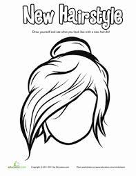 40+ girl hair coloring pages for printing and coloring. Pin On Creative Minds