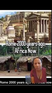 Rome 2000 Years Ago Vs Africa Today | TikTok