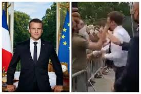 Paris (ap) — french president emmanuel macron was slapped in the face by a man during a visit to a small town in southeast france. Tdp85w2cs8rvkm