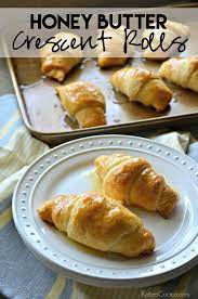 Honey Butter Crescent Rolls Recipe Ready In Just 15 Minutes Using Pillsbury Crescents Thanksgivingwithpills Honey Butter Butter Crescent Rolls Honey Recipes