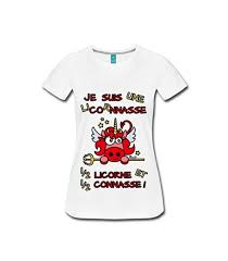 Il est intitulé i am unicorn en version originale. Je Suis Une Licornasse Moitie Licorne Moitie Connasse Licorne Cute Des Enfers T Shirt Femme Blanc La Licorne Magique Shop