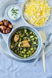 Khoresht E Baghali Dicke Bohnen Ragout Mit Safran Huhn Labsalliebe Rezept Dicke Bohnen Persische Rezepte Persische Kuche