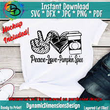 Download Peace Love Pumpkin Spice Fall Svg Bundle Fall Svg Fall Svg Files F By Dynamic Dimensions Thehungryjpeg Com