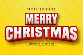 Download Merry Christmas Text Effect Graphic By Mustafa Beksen Creative Fabrica SVG Cut Files
