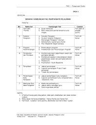 Penting sangat penting kepada guru panitia. Pk01 1 Senarai Kandungan Fail Panitia