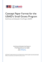 Definition a concept paper is an academic written discourse that explains a concept, often about something that the writer is thoroughly familiar with and. Concept Paper Format For Small Grants Program