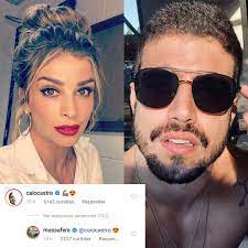 De acordo com fábia oliveira, nova colunista do fofocalizando, caio castro e grazi massafera se casaram em uma cerimônia secreta durante viagem às maldivas. Apos Se Irritar Com Jornalistas Caio Castro E Grazi Massafera Trocam Emojis Apaixonados Em Rede Social Estrelando