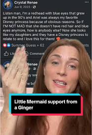 Halle Bailey Ariel Ginger