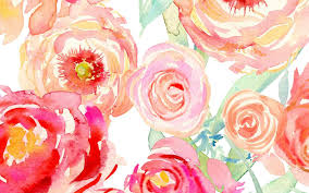 Your flowers are absolutely gorgeous, i adore them so much!! Watercolor Floral Desktop Wallpapers Top Free Watercolor Floral Desktop Backgrounds Wallpaperaccess