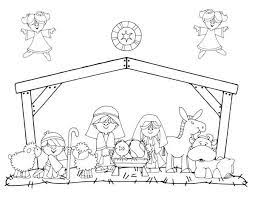 Free Christmas Nativity Coloring Pages Coloring Nativity Coloring Pages Nativity Coloring Christmas Coloring Pages