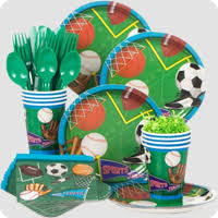 Everyone has a favorite sports team — some more than others. Sports Party Party Ideas Sports Party Birthday Party Supplies For Boys Wholesale Party Supplies