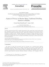 Check spelling or type a new query. Aspects Of Privacy In Muslim Malay Traditional Dwelling Interiors In Melaka Topic Of Research Paper In Social And Economic Geography Download Scholarly Article Pdf And Read For Free On Cyberleninka Open