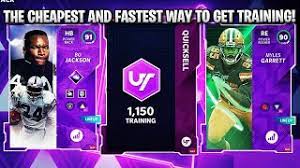 To maximise the training your players get, you can turn coins for traning points, which will help you here is a list of madden 21 training values that are applicable across platforms and indicate how much training. The Cheapest And Fastest Way To Get Training Points In Madden 21 Madden 21 Ultimate Team Youtube