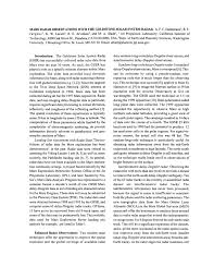 Pdf Mars Radar Observations With The Goldstone Solar System Radar