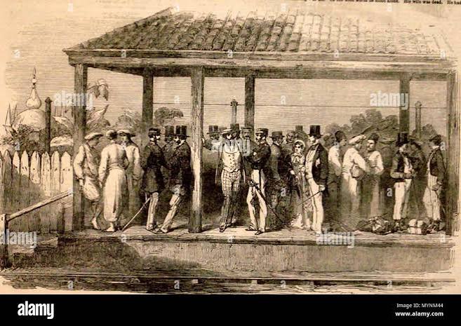 Indian railway station 1854 hi-res stock photography and images - Alamy