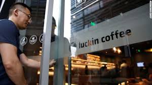 Starbucks Chinese Rival Luckin Looks To Raise 586 5 Million In Us Initial Public Offering Coffee Delivery Coffee Shop Names Coffee Company