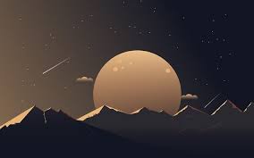 Paisajes wallpapers cabrobueno paisajes fondos de. Descargar Fondos De Pantalla 4k Paisajes Abstractos Paisajes Nocturnos La Luna La Creatividad El Arte Abstracto Montanas Libre Imagenes Fondos De Descarga Gratuita