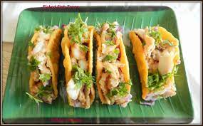 To assemble the tacos, place a heaping spoonful of the marinated flaked fish onto the center of a tortilla, add a squeeze of lime. Flaked Fish Tacos Fishfriday Sneha S Recipe