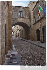 Le chanteur du groupe italien va se soumettre à un dépistage de drogue. Tableau Sur Toile Les Chevaliers De Rhodes Route De Ville En Grece Pixers Nous Vivons Pour Changer